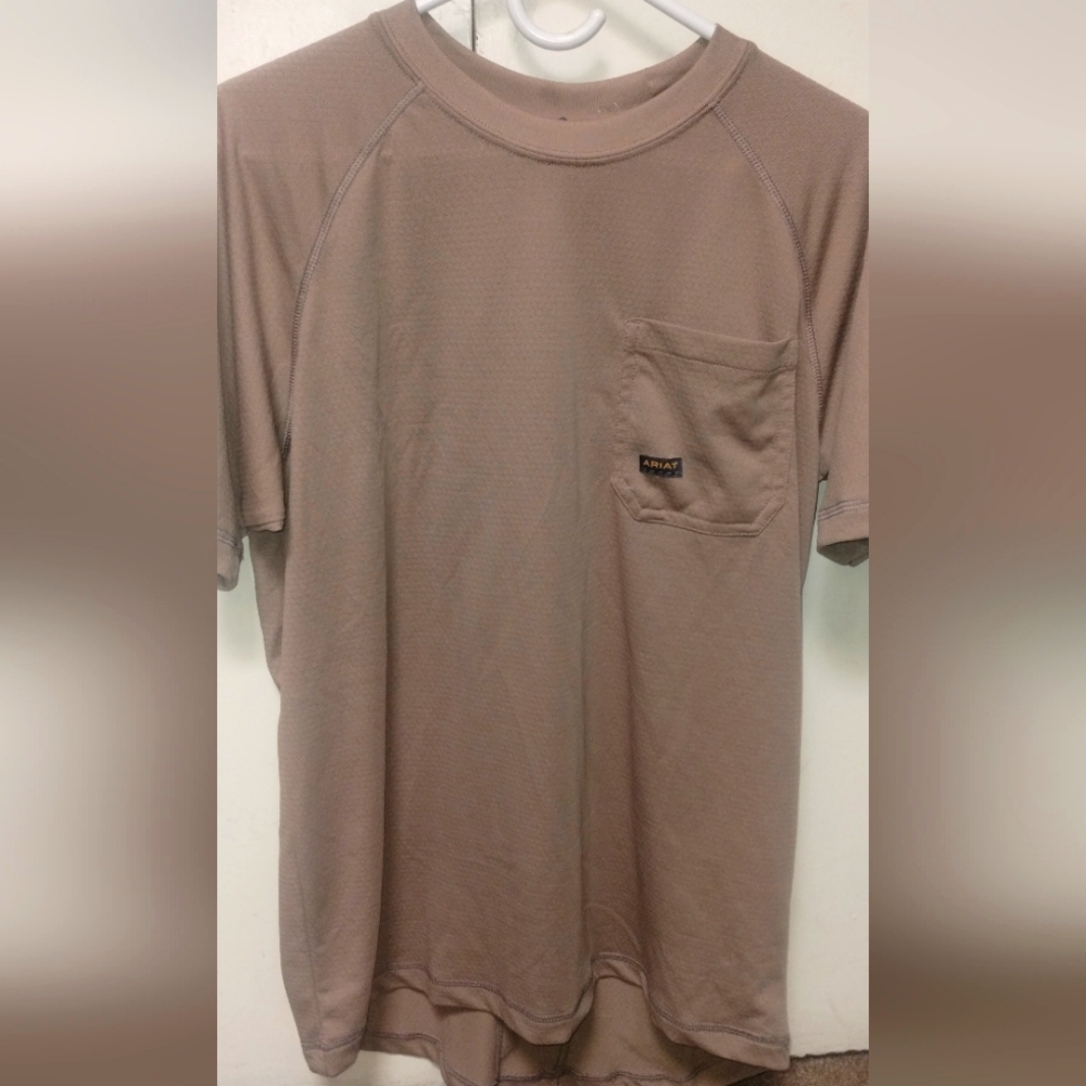 Ariat Men's Short Sleeve Tee - Tan